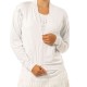 Women's jumper Lucky in Love Macram_ Core Bomber Jacket Women - white