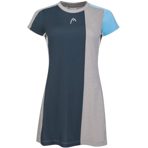 Women's dress Head Padel Tech Dress - grey/navy Women's dress Head Padel Tech Dress - grey/navy