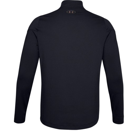 Men's long sleeve T-shirt Under Armour Rush ColdGear 2.0 Mock - black