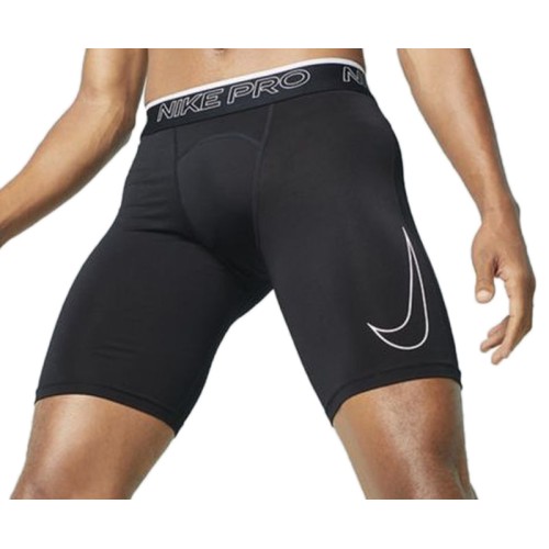 Men’s compression clothing Nike Pro Dri-Fit Short M - black/white