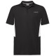 Boys' t-shirt Head Club Tech Polo Shirt - black Boys' t-shirt Head Club Tech Polo Shirt - black