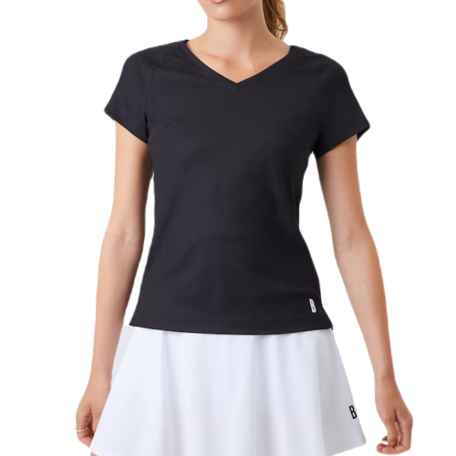 Women's T-shirt Bj_rn Borg Ace T-shirt - black beauty Women's T-shirt Bj_rn Borg Ace T-shirt - black beauty