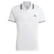 Men's Polo T-shirt Adidas Freelift Polo M - white/black/black