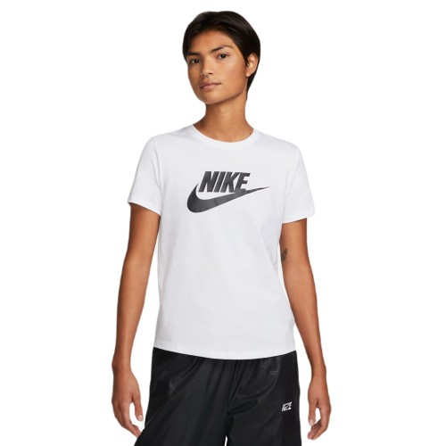Women's T-shirt Nike Sportswear Essentials T-Shirt - white/black Women's T-shirt Nike Sportswear Essentials T-Shirt - white/black