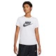 Women's T-shirt Nike Sportswear Essentials T-Shirt - white/black Women's T-shirt Nike Sportswear Essentials T-Shirt - white/black
