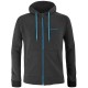 Men's Jumper Babolat Exercise Hood Jacket Men - black heather Men's Jumper Babolat Exercise Hood Jacket Men - black heather