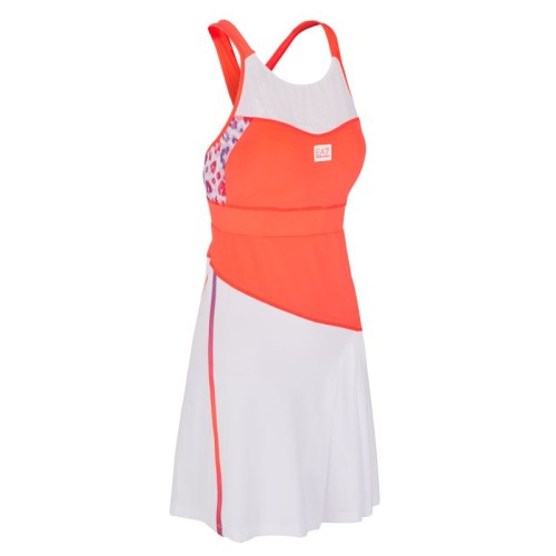 Women's dress EA7 Woman Jersey Dress - diva pink Women's dress EA7 Woman Jersey Dress - diva pink