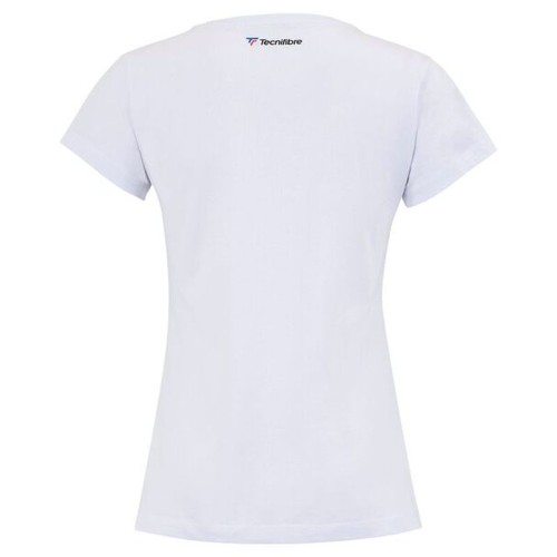 Women's T-shirt Tecnifibre Club Tee 22 - white Women's T-shirt Tecnifibre Club Tee 22 - white