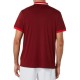 Men's Polo T-shirt Asics Court Polo Shirt - beet juice/classic red