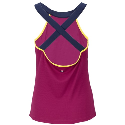 Women's top Fila Top Laura - magenta purple Women's top Fila Top Laura - magenta purple