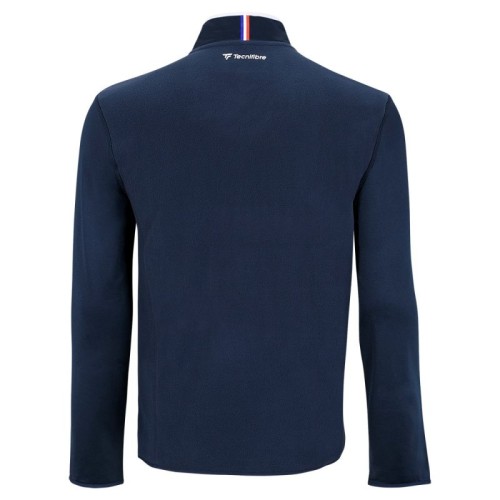 Men's Jumper Tecnifibre Polar Quarter Zip - navy Men's Jumper Tecnifibre Polar Quarter Zip - navy