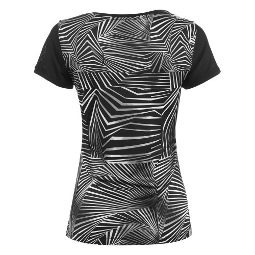 Women's T-shirt Lotto Superrapida III W Tee PL - all black Women's T-shirt Lotto Superrapida III W Tee PL - all black