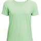 Women's T-shirt Under Armour Rush Energy Core W - aqua foam/black Women's T-shirt Under Armour Rush Energy Core W - aqua foam/black