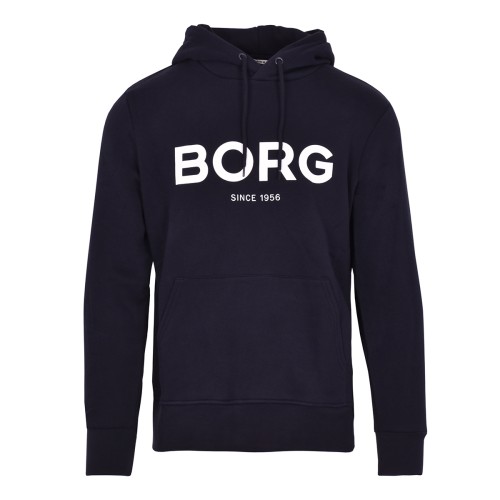 Men's Jumper Bj_rn Borg BB Logo Hood M - night sky Men's Jumper Bj_rn Borg BB Logo Hood M - night sky