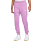 Men's trousers Nike Sportswear Club Fleece - violet shock/violet shock/white