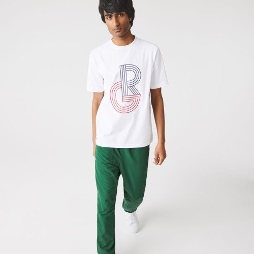 Men's T-shirt Lacoste SPORT Short Sleeve T-Shirt RG - white Men's T-shirt Lacoste SPORT Short Sleeve T-Shirt RG - white