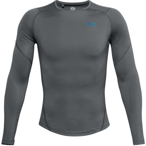 Men's long sleeve T-shirt Under Armour Rush Heatgear 2.0 Comp LS - grey