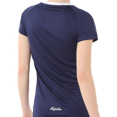 Women's T-shirt Australian Ace T-Shirt With Print In Front - blue cosmo Women's T-shirt Australian Ace T-Shirt With Print In Front - blue cosmo