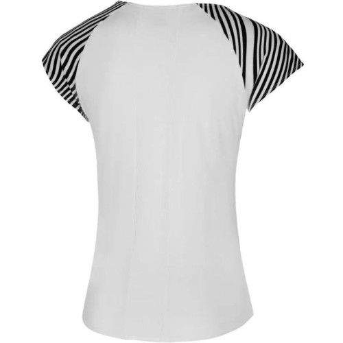 Women's T-shirt Mizuno Printed Tee - white Women's T-shirt Mizuno Printed Tee - white