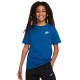 Boys' t-shirt Nike Kids NSW Tee Embedded Futura - court blue/white