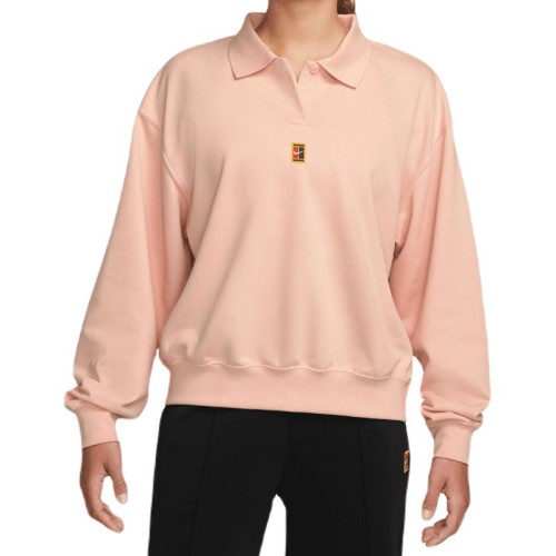 Women's jumper Nike Court Dri-Fit Heritage Tennis Polo - arctic orange Women's jumper Nike Court Dri-Fit Heritage Tennis Polo - arctic orange