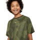 Boys' t-shirt Nike Kids Dri-Fit Short-Sleeve Top - cargo khaki/white