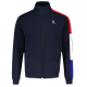 Men's Jumper Le Coq Sportif TRI Full Zip Sweat N°1 SS23 - sky captain Men's Jumper Le Coq Sportif TRI Full Zip Sweat N°1 SS23 - sky captain