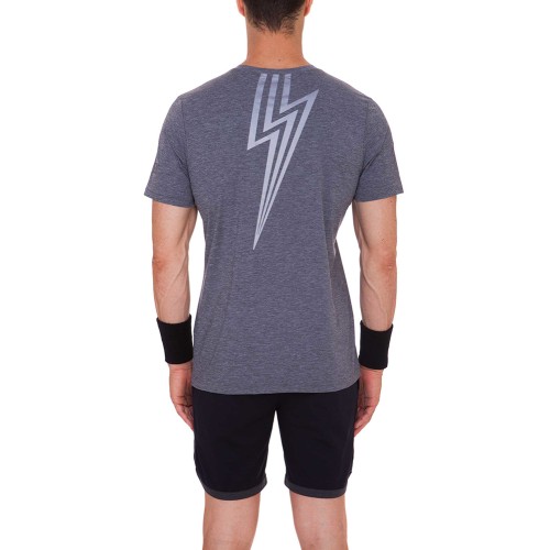 Men's T-shirt Hydrogen Flash Tech T-Shirt - anthracite/melange Men's T-shirt Hydrogen Flash Tech T-Shirt - anthracite/melange