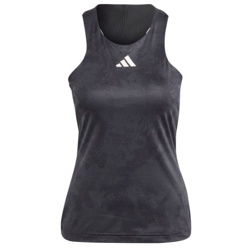 Women's top Adidas Tennis Paris Heat.Rdy Y Tank Top - carbon