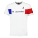Men's T-shirt Le Coq Sportif TRI Tee Short Sleeve N°1 SS23 - new optical white Men's T-shirt Le Coq Sportif TRI Tee Short Sleeve N°1 SS23 - new optical white