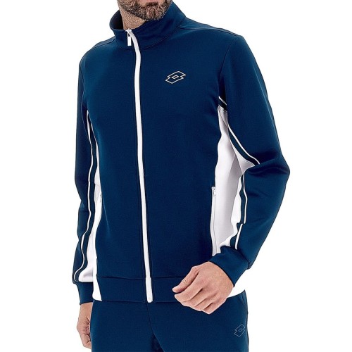 Men's Jumper Lotto Squadra III Jacket - blue 295c Men's Jumper Lotto Squadra III Jacket - blue 295c