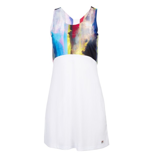 Women's dress Fila Dress Fleur - white/multicolor Women's dress Fila Dress Fleur - white/multicolor
