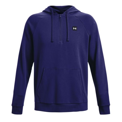 Men's Jumper Under Armour Men's UA Rival Fleece 1 Zip Hoodie - sonar blue/onyx white Men's Jumper Under Armour Men's UA Rival Fleece 1 Zip Hoodie - sonar blue/onyx white