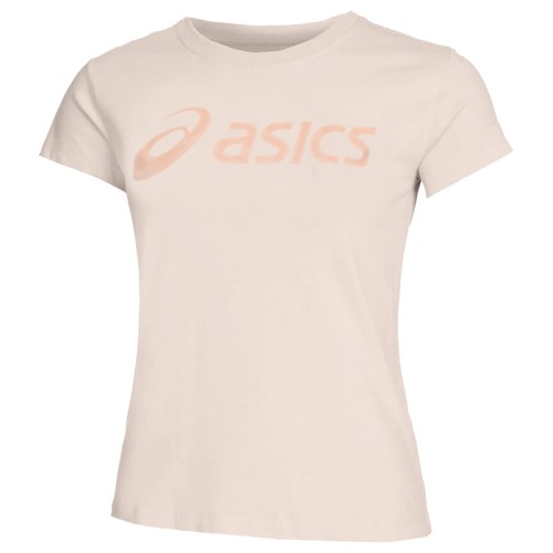 Women's T-shirt Asics Big Logo Tee - rose dust/pale apricot