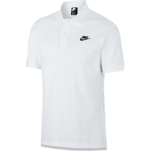 Men's Polo T-shirt Nike Sportswear Polo - white/black