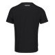 Boys' t-shirt Head Padel TYPO T-Shirt JR - black Boys' t-shirt Head Padel TYPO T-Shirt JR - black