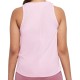 Girls' T-shirt Nike Dri-Fit One Training Tank - pink foam/elemental pink