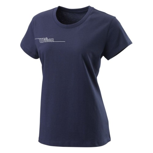 Women's T-shirt Wilson Team II Tech Tee W - team navy Women's T-shirt Wilson Team II Tech Tee W - team navy