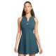 Women's dress Nike Court Dri-Fit Advantage Club Dress - deep jungle/white Women's dress Nike Court Dri-Fit Advantage Club Dress - deep jungle/white