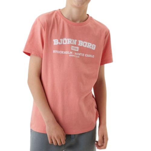 Boys' t-shirt Bj_rn Borg Sthlm T-Shirt - burnt coral Boys' t-shirt Bj_rn Borg Sthlm T-Shirt - burnt coral