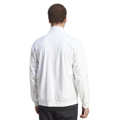Men's Jumper Adidas Vel Jacket Pro - white Men's Jumper Adidas Vel Jacket Pro - white