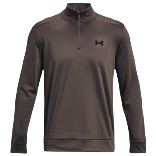 Men's Jumper Under Armour Men's Armour Fleece 1/4 Zip - fresh clay/black Men's Jumper Under Armour Men's Armour Fleece 1/4 Zip - fresh clay/black
