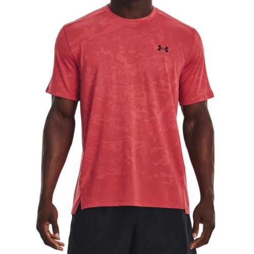 Men's T-shirt Under Armour UA Tech Vent Jacquard SS - chakra Men's T-shirt Under Armour UA Tech Vent Jacquard SS - chakra
