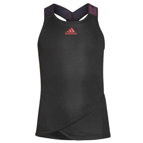 Girls' T-shirt Adidas Y-Tank Primeblue - black