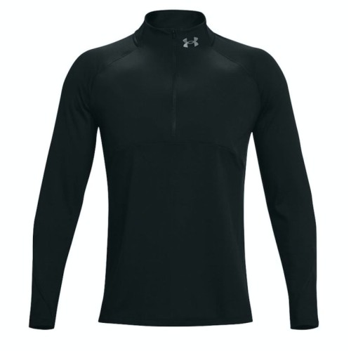 Men's Jumper Under Armour Men's UAQualifier Run 2.0 1/2 Zip - black/reflective Men's Jumper Under Armour Men's UAQualifier Run 2.0 1/2 Zip - black/reflective