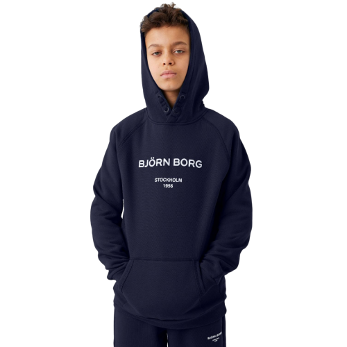 Boys' jumper Bj_rn Borg Hoodie - navy Boys' jumper Bj_rn Borg Hoodie - navy