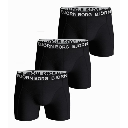 Men's Boxers Bj_rn Borg Essential Boxer 3P - black