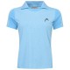 Women's polo T-shirt Head Padel Tech Polo Shirt - electric blue