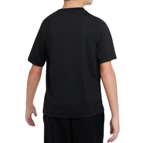 Boys' t-shirt Nike Dri-Fit Multi+ Training Top - black/white Boys' t-shirt Nike Dri-Fit Multi+ Training Top - black/white