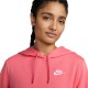 Women's jumper Nike Sportswear Club Fleece Pullover Hoodie - sea coral/white